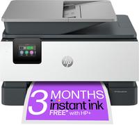 HP OfficeJet Pro 9120e Wireless All In One Inkjet Printer Includes 3 months of Instant Ink with HP+ - Grey, Grey
