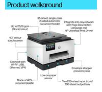 HP OfficeJet Pro 9130b A4 Colour Multifunction Inkjet Printer (Wireless)