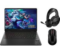 HP OMEN 16-ap0301na 16" Gaming Laptop - NVIDIA® GeForce RTX™ 5070, AMD Ryzen™ 9, 1TB SSD - With HyperX Pulsefire Haste 2 Core - Gaming Mouse, HyperX Cloud Jet - Wireless Gaming Headset - Black - With 