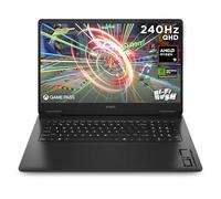 HP OMEN 17.3" Gaming Laptop 17-db0004na (AMD Ryzen 9 8945HS Processor | 32GB DDR5 RAM | 1TB NVMe SSD | NVIDIA GeForce RTX 4060 Graphics | Quad HD 240Hz Screen | Win 11 Home) - Shadow Black
