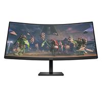 HP OMEN 34c Quad HD Curved HDR Ultrawide Gaming Monitor, Black
