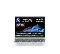 HP OmniBook 5 16-ag1001na Copilot+ PC Laptop - 16in 2K IPs, AMD Ryzen AI 5, AMD Radeon 840M, 16GB RAM, 512GB SSD - Silver