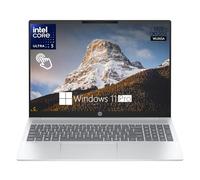 HP OmniBook 5 16" WUXGA Touchscreen Laptop, 16:10 IPS Business Laptop, Intel 12-Core Ultra 5 225U, 16GB LPDDR5x RAM, 1TB SSD, Backlit KB, Wi-Fi 6, Bluetooth 5.4, Copilot+ PC, Win11 Pro, Silver