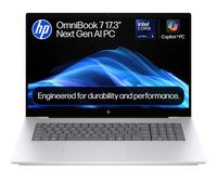 HP OmniBook 7 AI 17" Laptop - Intel®Core Ultra 5, 512 GB SSD, Silver, Silver/Grey