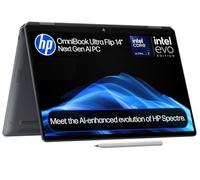HP OmniBook Ultra Flip NGAI 14" Laptop | CoPilot+ PC | Intel® Core™ Ultra 7-258V Processor | 32GB RAM | 2TB SSD | Intel® Arc™ Graphics | 3K OLED Touchscreen | 20.5Hr Battery | Windows 11 | 14-fh0000sa