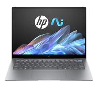 HP OmniBook X 14" AI PC - Snapdragon X Elite, 16GB RAM, 1TB SSD, 2.2K IPS Touchscreen, 26H Battery, Win 11, Poly Studio (14-fe0000sa), New