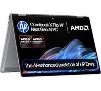 HP OmniBook X Flip 14" Laptop | CoPilot+ PC | AMD Ryzen AI 7 350 Processor | 16GB RAM | 1TB SSD | AMD Radeon 860M Graphics | WUXGA OLED Touchscreen | Windows 11 | 14-fk0009na
