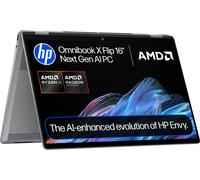 HP OmniBook X Flip 16-ar0004na 16" 2-in-1 Copilot+ Laptop - AMD Ryzen™ 5, 512GB SSD, 16 GB RAM - Lunar Grey, Grey