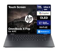HP OmniBook X Flip Copilot+ PC 2-in-1 Laptop 16" Touchscreen OLED 3K (Intel Ultra 9-288V (UP to 48 Tops), 32GB LPDDR5X, 4TB SSD, Backlit KB, Thunderbolt 4, WiFi 6E, Bluetooth 5.3, Webcam, Win 11 Pro)