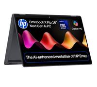 HP OmniBook X Flip Next Gen AI Laptop | Intel Core Ultra 7 355 | 16GB RAM | 512GB SSD | 16” 2K OLED Touchscreen | Intel Graphics | Backlit Keyboard | Fast Charge | Windows 11 | Charger Sold Separately