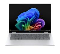 HP OmniBook X Flip NGAI 14" PC | Touchscreen | Intel Core Ultra 7 | 1000GB SSD | Windows 11 AI Companion | Backlit keyboard | Poly Studio | Up to 14 hrs and 45 minutes battery | 14-fm0001sa