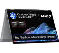 HP OmniBook X Flip NGAI 16" 2 in 1 Laptop - AMD Ryzen™ AI 5, 1 TB SSD, Meteor Silver, Silver/Grey
