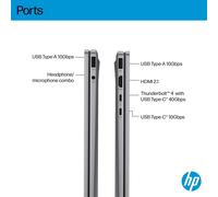 HP OmniBook X FlipNGAI 14-fm0005na Copilot+ PC Intel Core Ultra 5 226V Hybrid (2-in-1) 35.6 cm (14") Touchscreen 2K 16 GB LPDDR5x-SDRAM 512 GB SSD Wi-Fi 7 (802.11be) Windows 11 Home Silver