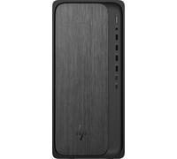 HP OmniDesk M02-0006na Tower - AMD Ryzen™ 5, 512GB SSD, 8 GB RAM - Gray Wood, Grey
