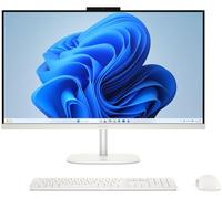 HP OmniStudio 27-cu0005na 27" All-in-One PC - Intel® Coreª Ultra 3, 512 GB SSD, White, White