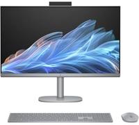 HP OmniStudio X 27” All-in-One Desktop PC | Intel Core™ Ultra 5 125H Processor | 16 GB RAM | 1 TB SSD | Intel Arc™ Graphics | 4K UHD Display | Windows 11 | Poly Studio | Meteor Silver | 27-cs0004na