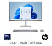 Hp Omnistudio X 31.5 Inch 4K All In One Pc Intel Core Ultra 7 16Gb Ram 2Tb Ssd Windows 11 Desktop 32-C0009Na