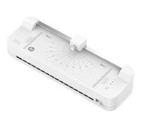 HP OneLam Combo A3 Laminator 75/80-125 Micron Includes Integrated Cutting Device, Corner Rounder and Laminating Pouches, 3162