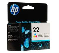 HP Original #22 Tri-Colour Printer Ink Cartridge (C9352A)