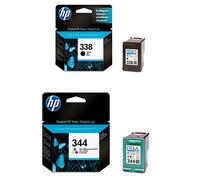 HP Original 338 + 344 Ink Cartridges Multipack Black + Tricolour