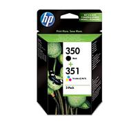 HP 350 351 COLOUR & BLACK Ink CartridgeS (SD412EE) D4200 C4440 C5275 J6400 D4360
