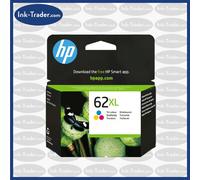 Genuine HP 62XL Tri-Colour Ink Cartridge C2P07AE