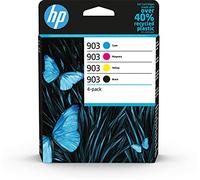 HP Original 903 Black Cyan Magenta Yellow Ink Cartidge, 6ZC73AE