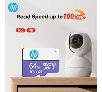 HP Original Memory Card 64GB 128GB 256GB U3 4K Micro SD Card SDXC UHS-I C10 A1 V30 TF Flash Microsd For Speaker HD Came