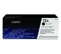 HP Q2612A 12A Original LaserJet Toner Cartridge, Black, Single Pack