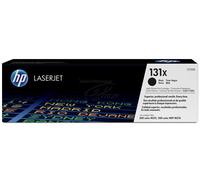 HP Original OEM Black Toner Cartridge - 131X - CF210X High Capacity 2400 Pages