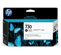 HP 730 DesignJet Ink Cartridge 130-ml Black P2V67A