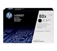 HP 80XD original toner cartridge black high capacity 2 x 6.900 pages 2-pack