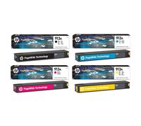 HP PageWide Pro 352dn Printer Ink Cartridges (4 Pack) -L0R95AE Multipack Original