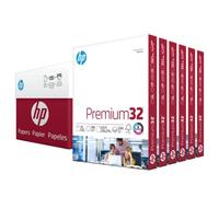 HP Papers | 8.5 x 11 Paper | Premium 32 lb | 6 Pack - 1,500 Sheets| 100 Bright | Made in USA - FSC Certified | 113500C