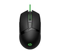 HP Pavilion Gaming 300 Wired USB Gaming Mouse, 5000 DPI Optical Sensor, On-the -Fly Settings, RGB LED, Ambidextrous, Black