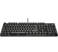 HP Pavilion Gaming Keyboard 550, Red Hybrid Mechanical-Membrane Switches, RGB Lighting, 10 Keys Rollover, Anti-Ghosting, Gaming Mode, Adjustable Feet - Black