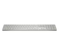 HP - PC 3Z729AA, 970 Programmable Wireless Keyboard, 20 Programmable Keys, Backlit, Bluetooth Connection, Silent Type, Rechargeable Battery, Dongle, White