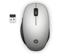 HP - PC Dual Mode Mouse 300 Wireless and Bluetooth, 2 Preprogrammed Buttons, Advanced Encryption Standard Technology, 2.4GHz...