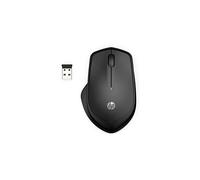 HP - PC Silent Mouse 280M Wireless, Blue LED Technology, Up to 90% Noise Reduction, 3 Buttons and Scroll Wheel, Ergonomic Design, Nano Receiver