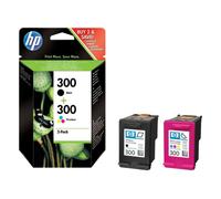 HP 300 2-pack Black/Tri-color Original Ink Cartridges