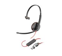 Poly Blackwire 3210 Monaural USB-A Headset