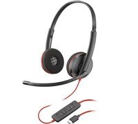 HP Poly Blackwire 3220 Stereo USB-C Headset +USB-C/A Adapter (Bulk). Product type: Headset. Connectivity technology: Wired. Recommended usage: Office/Call center. Headphone frequency: 20 - 20000 Hz. P