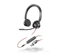 Poly Headset Blackwire C3325-M Stereo USB-C/A & 3.5mm Teams