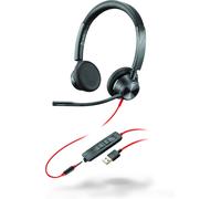 HP POLY Blackwire 3325 Microsoft Teams Certified USB-A Headset Wired Office/Call