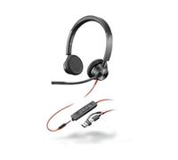 Poly Headset Blackwire C3325-M Stereo USB-C/A & 3.5mm Teams