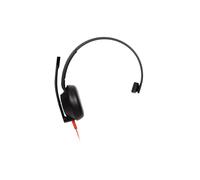 HP Poly Blackwire 5210 Monaural USB-C Headset +3.5mm Plug +USB-C/A Adapter