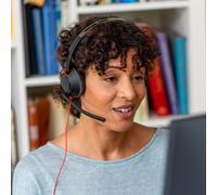 HP Poly Blackwire C5220 Wired Headset with Microphone, USB-C and 3.5 mm Stereo