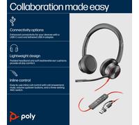 HP Poly Blackwire 8225 USB-C Headset