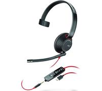 HP Poly Blackwire C5210 Mono USB-C/A & 3.5mm Headset