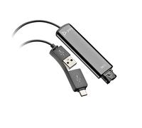 HP Poly DA75 USB to QD Black Adapter TAA